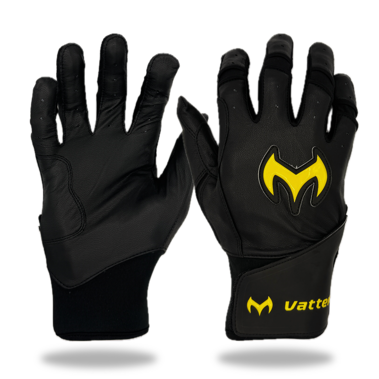 バッターズ ショートカフ バッティンググローブ ブラック (黒) Vatters