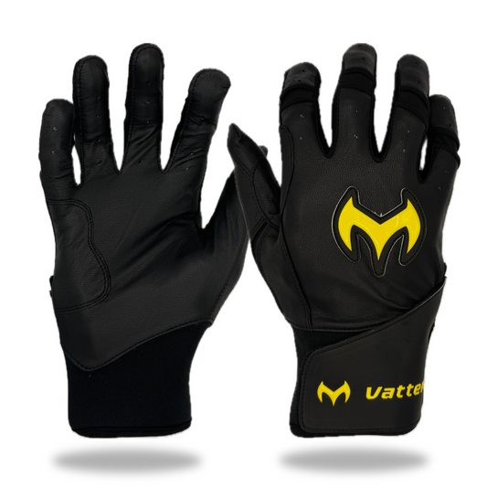 バッターズ ショートカフ バッティンググローブ ブラック (黒) Vatters