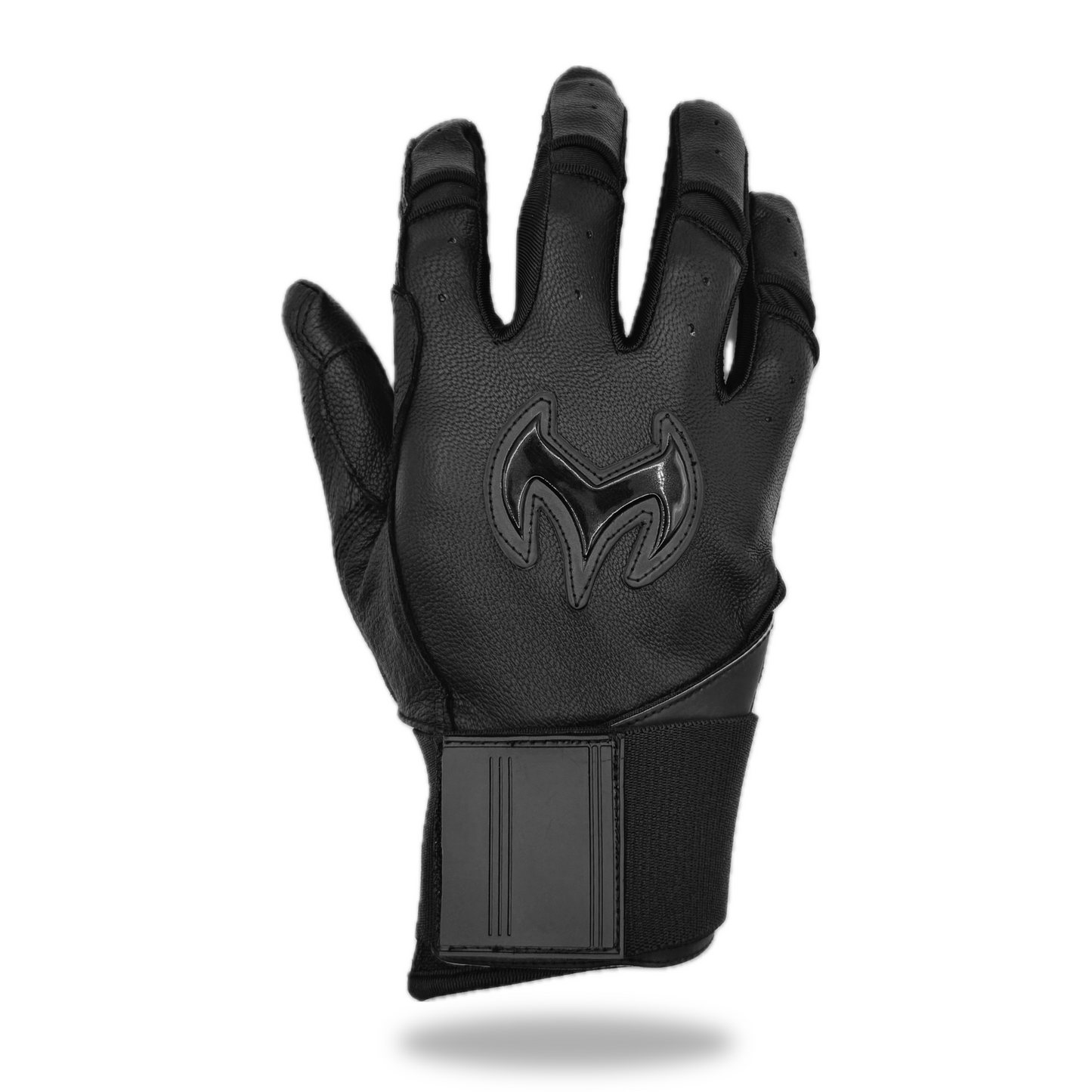 バッターズ 高校野球対応 ロングカフ バッティンググローブ ブラック (黒) Vatters