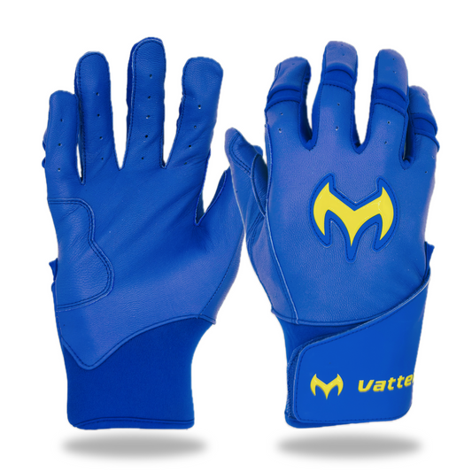 バッターズ ショートカフ バッティンググローブ ブルー (青) Vatters